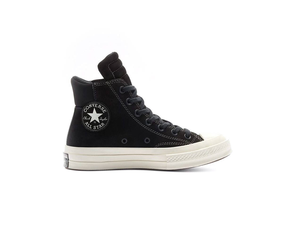 Converse Anodized Metals Chuck 70 Padded Collar High Top in Black/Black |  UJB Canada