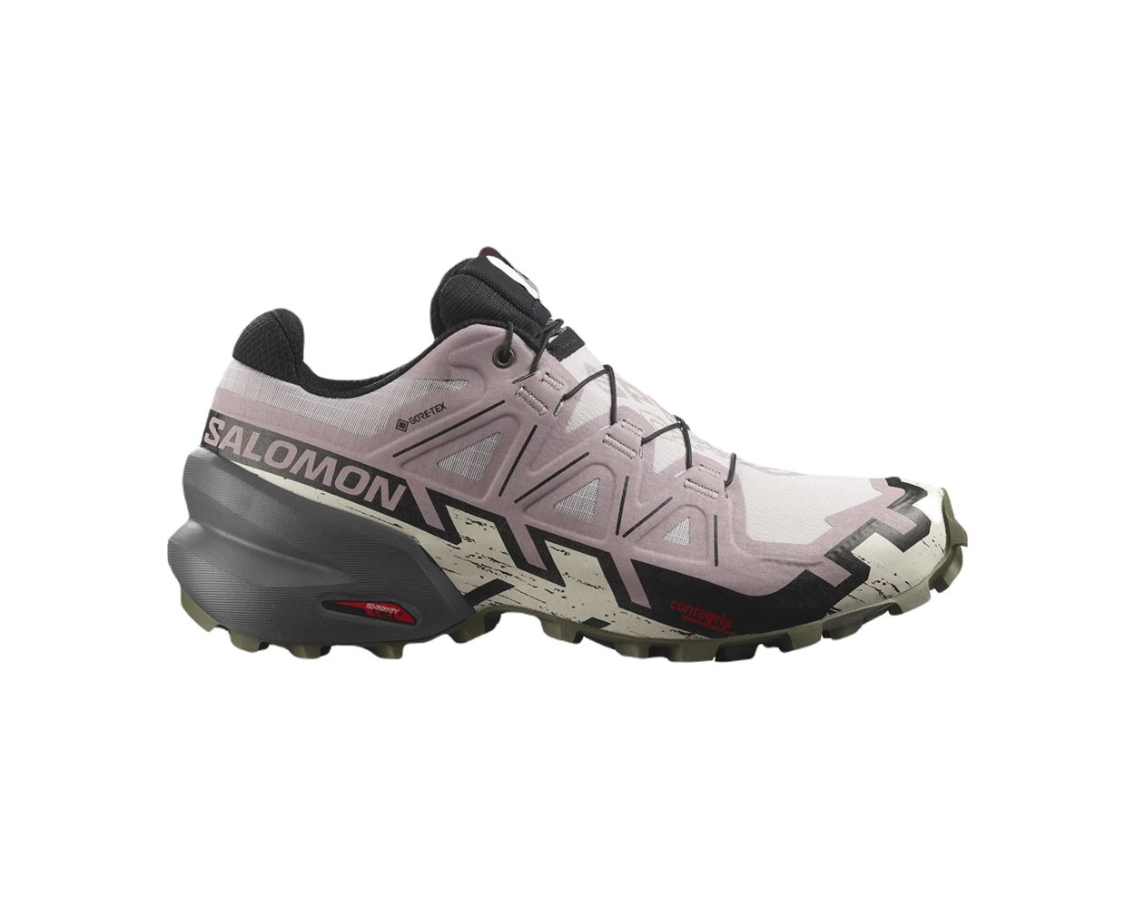 Salomon Speedcross 6 Gore-Tex Women's Trail Running Shoes in Ashes Of  Roses/Black/Olive Night | UJB Canada