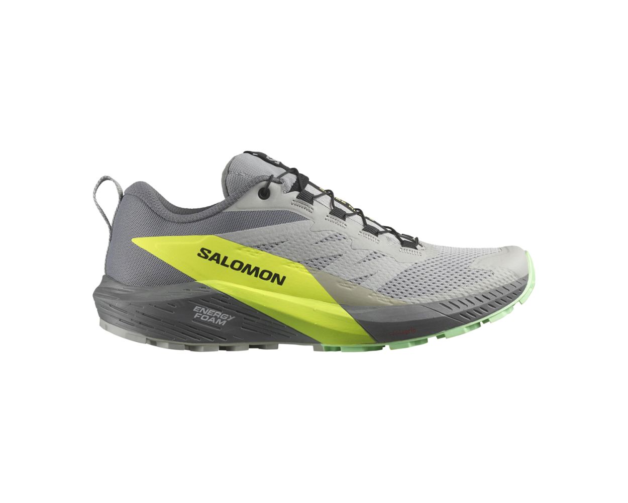 Salomon Sense Ride 5 Men's Trail Running Shoes in Alloy/Quiet Shade/Safety  Yellow | UJB Canada