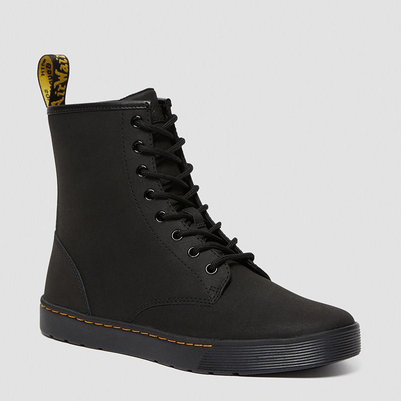 Dr. Martens Cairo Leather Casual Shoes in Black