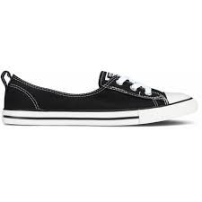 Converse Chuck Taylor All Star Ballet Lace Slip in Black