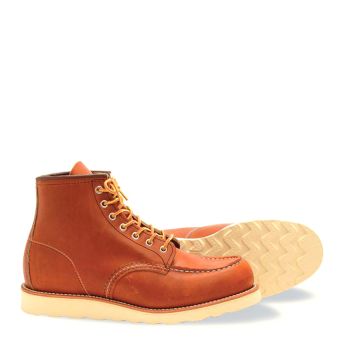 Red Wing Classic Moc Men's 6 inch Boot Oro Legacy Leather in Tan
