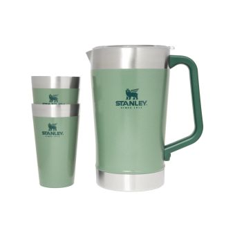 Stanley Classic Stay Chill Beer Pitcher Set in Hammertone Green