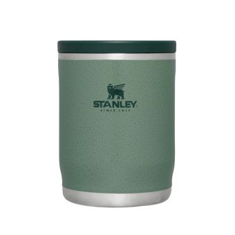 Stanley Adventure To-Go Food Jar + Spork - 18 Oz in Hammertone Green