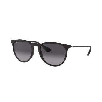Ray-Ban Erika Classic Sunglasses in Black with Non Polarized Grey Gradient Lenses