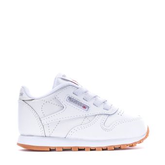Reebok Classic Leather - Toddler in White/Gum