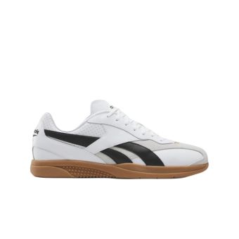 Reebok Hammer Street Shoes in White/Gold/Gum