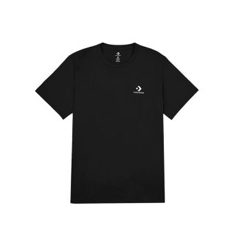 Converse Go-To Embroidered Star Chevron Standard-Fit T-Shirt in Black