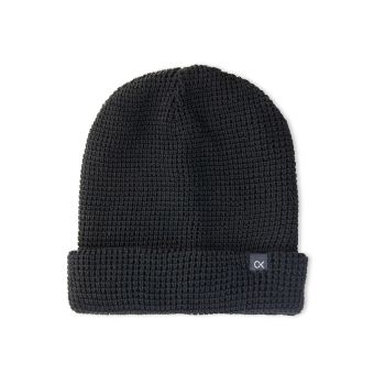Outerknown OK Knit Beanie in Pitch Black