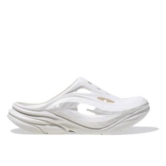 Hoka One One Unisex Ora Recovery Mule in White/White