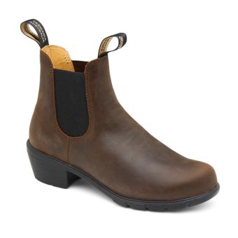 Blundstone Women's Series Heeled Boots in Antique Brown