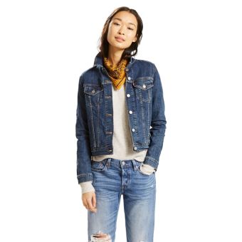 Levi's Original Trucker Jacket in Sweet Jane - Medium Wash