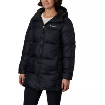 Columbia Women's Puffect™ Mid Hooded Jacket in Black