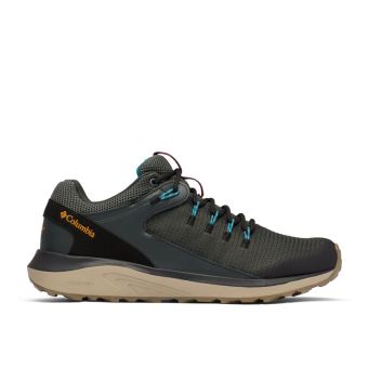 Columbia Men's Trailstorm Waterproof Shoe in Dark Moss/Mango
