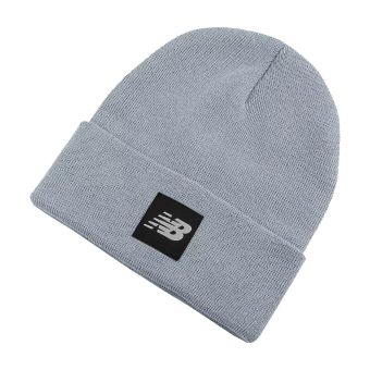 New Balance Unisex Cuffed Beanie Flying NB Logo in Slate