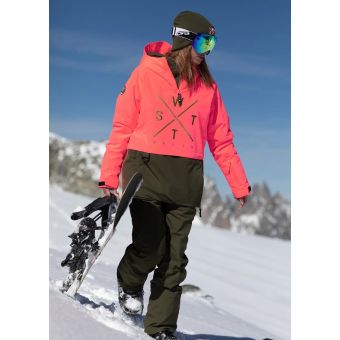 Watts Metodg Ski Jacket in Neon Pink