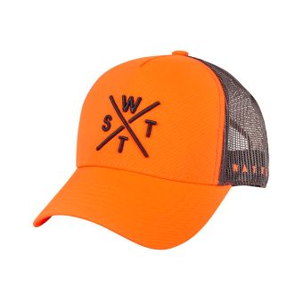 Watts Tribe Cap in Neon Orange