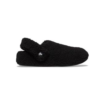 Crocs Classic Cozzzy slipper in Black