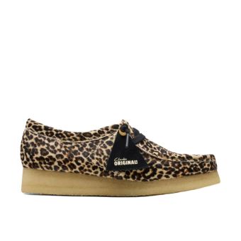 Clarks Wallabee in Leopard Print