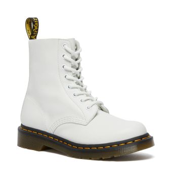 Dr. Martens 1460 Women's Pascal Virginia Leather Boots in Optical White
