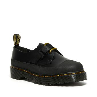 Dr. Martens 1461 Made In England Bex Tech Smooth Leather Oxford Shoes in Black