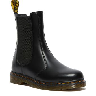 Dr. Martens 2976 Hi Smooth Leather Chelsea Boots in Black