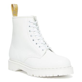 Dr. Martens Vegan 1460 Bex Kemble Mono Platform Boots in White