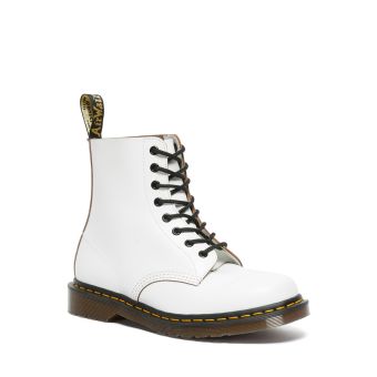 Dr. Martens 1460 Vintage Made in England Lace Up Boots in White