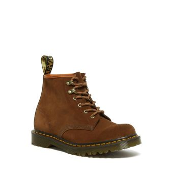 Dr. Martens 101 Made In England Ben Suede Ankle Boots in Tan
