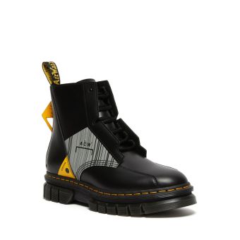 Dr. Martens 1460 A-Cold-Wall Leather Lace Up Boots in Black
