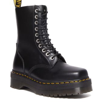Dr. Martens 1490 Quad Squared 10 Hole Boots in Black