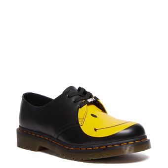 Dr. Martens X Smiley 1461 Shoe in Black