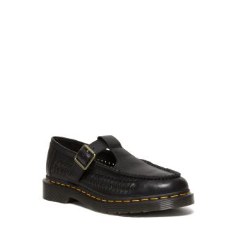 Dr. Martens Adrian T-Bar Leather Mary Jane Shoes in Black