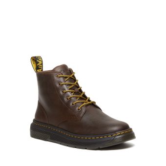 Dr. Martens Crewson Crazy Horse Leather Casual Chukka Boots in Dark Brown