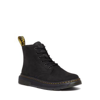 Dr. Martens Crewson Buffbuck Leather Casual Chukka Boots in Black