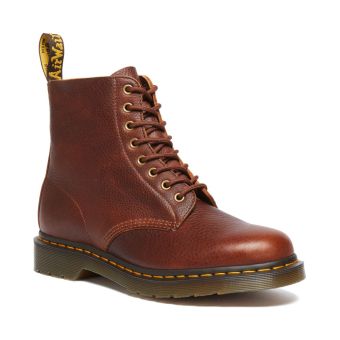 Dr. Martens 1460 Ambassador Leather Lace Up Boots in Cashew