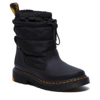 Dr. Martens Junior Element Split Rubberised Pull-On Boots in Black