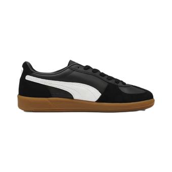 Puma Palermo Leather Men's Sneakers in Black/Feather Gray/Gum
