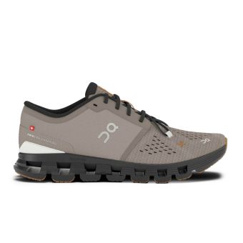 ON Footwear Men's Cloud X 4 in Fog/Black