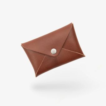 Fab Envelope Card Holder in Brown