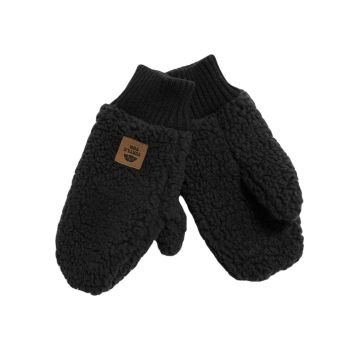 Turtle Fur Freestyle Mitts in Black