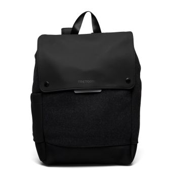 Tretorn Wings Daypack Waterproof Bag in Jet Black