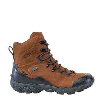 Oboz Men's Bridger 8'' Insulated Waterproof in Grizzly