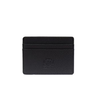 Herschel Charlie Vegan Leather Wallet in Black