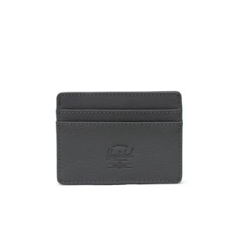 Herschel Charlie Vegan Leather Wallet in Gargoyle