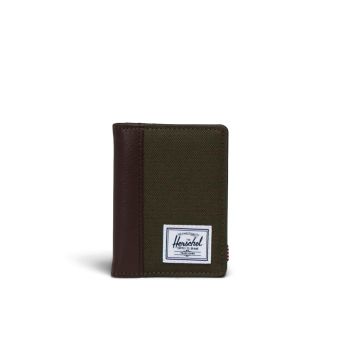 Herschel Gordon Wallet in Ivy Green/Chicory Coffee