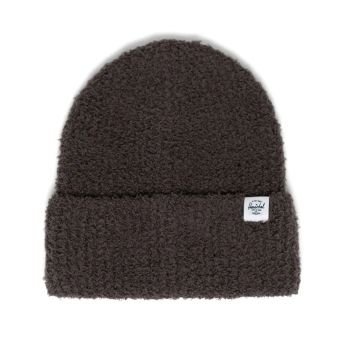 Herschel Boucle Beanie in Dark Grey