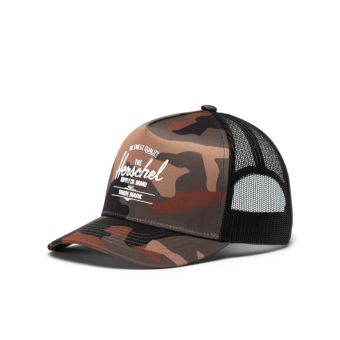 Herschel Whaler Cap Tall - Mesh in Woodland Camo