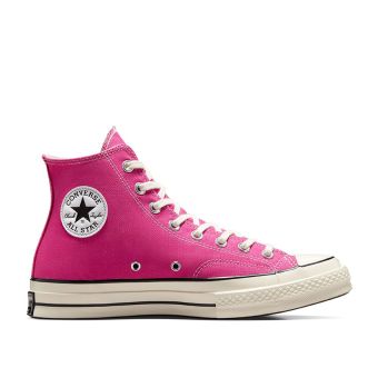 Chuck 70 High Top in Lucky Pink/Egret/Black