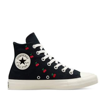 Converse Chuck Taylor All Star Cherries in Black/Egret/Red